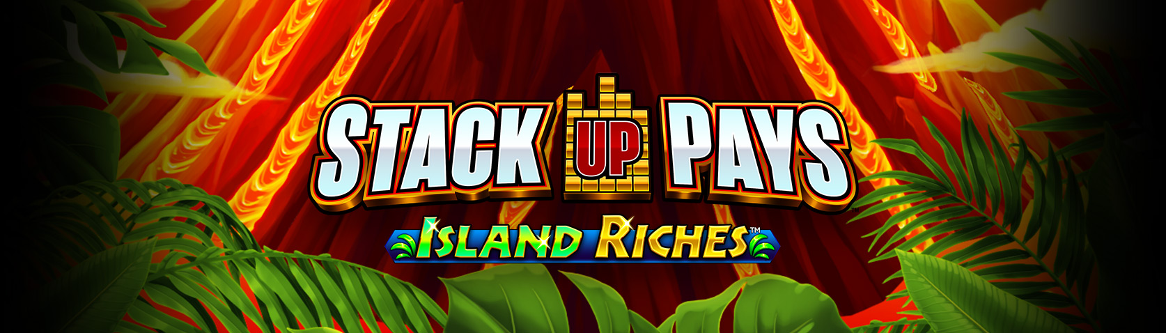 Stack Up Pays Island Riches slot machine cabinet by Incredible Technologies