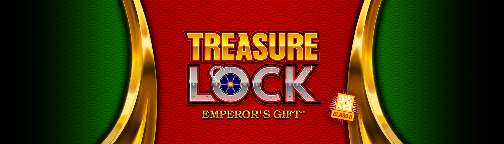 Treasure Lock Emperor's Gift slot machine cabinet by Incredible Technologies