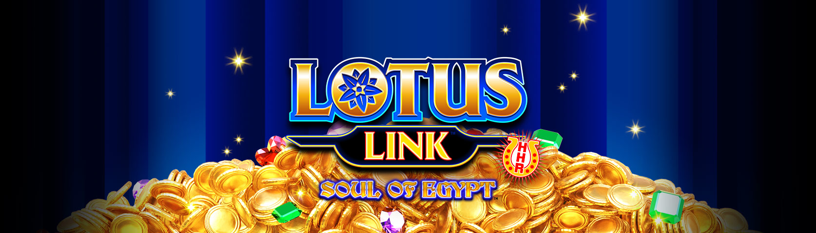 Lotus Link Soul of Egypt slot machine cabinet by Incredible Technologies