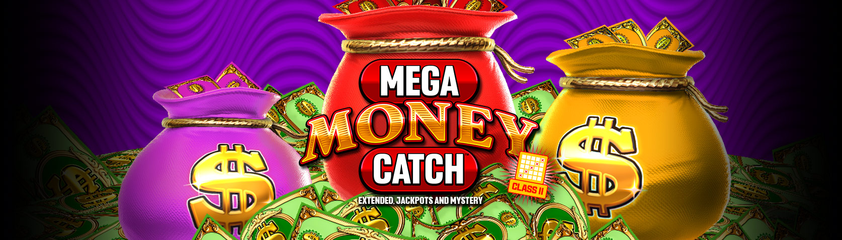 Mega Money Catch (EJM) slot machine cabinet by Incredible Technologies