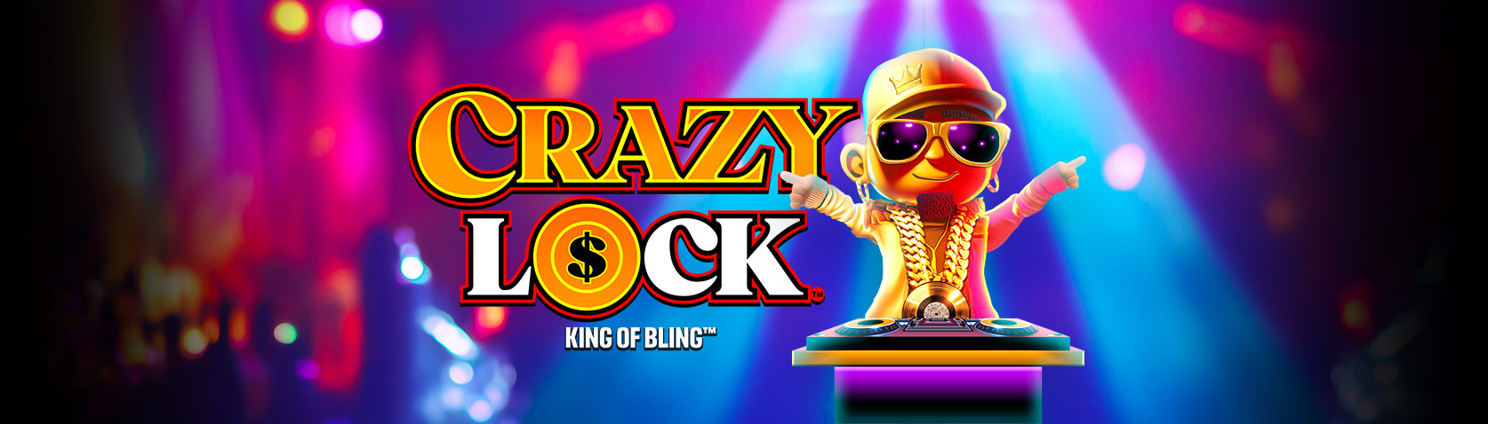 Crazy Lock King of Bling slot machine cabinet by Incredible Technologies