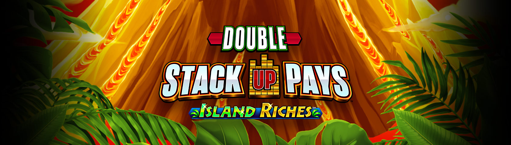 Double Stack Up Pays Island Riches slot machine cabinet by Incredible Technologies