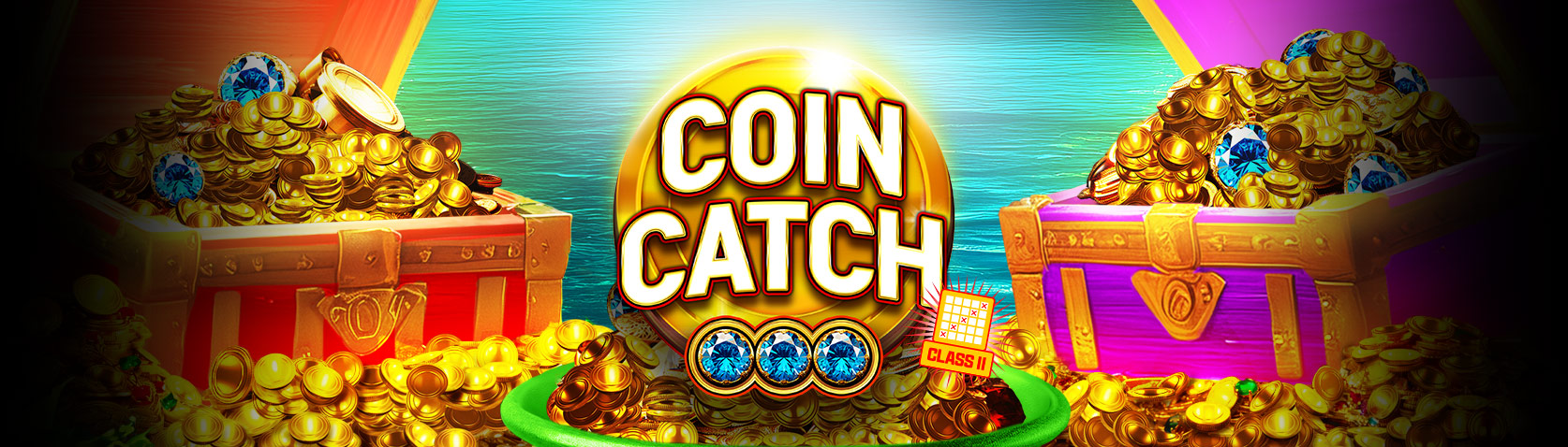 Coin Catch Cove slot machine cabinet by Incredible Technologies