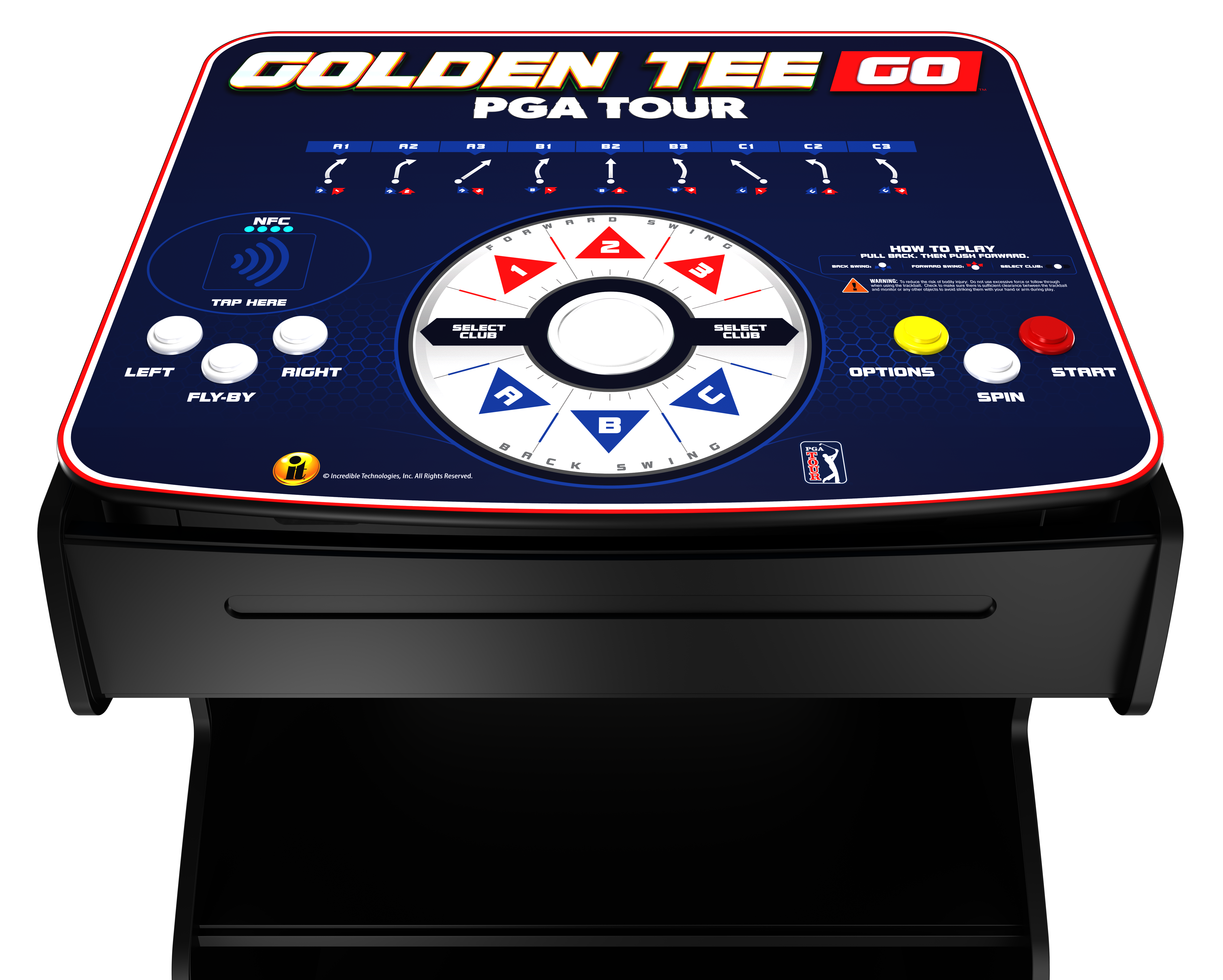 Golden Tee GO Stand