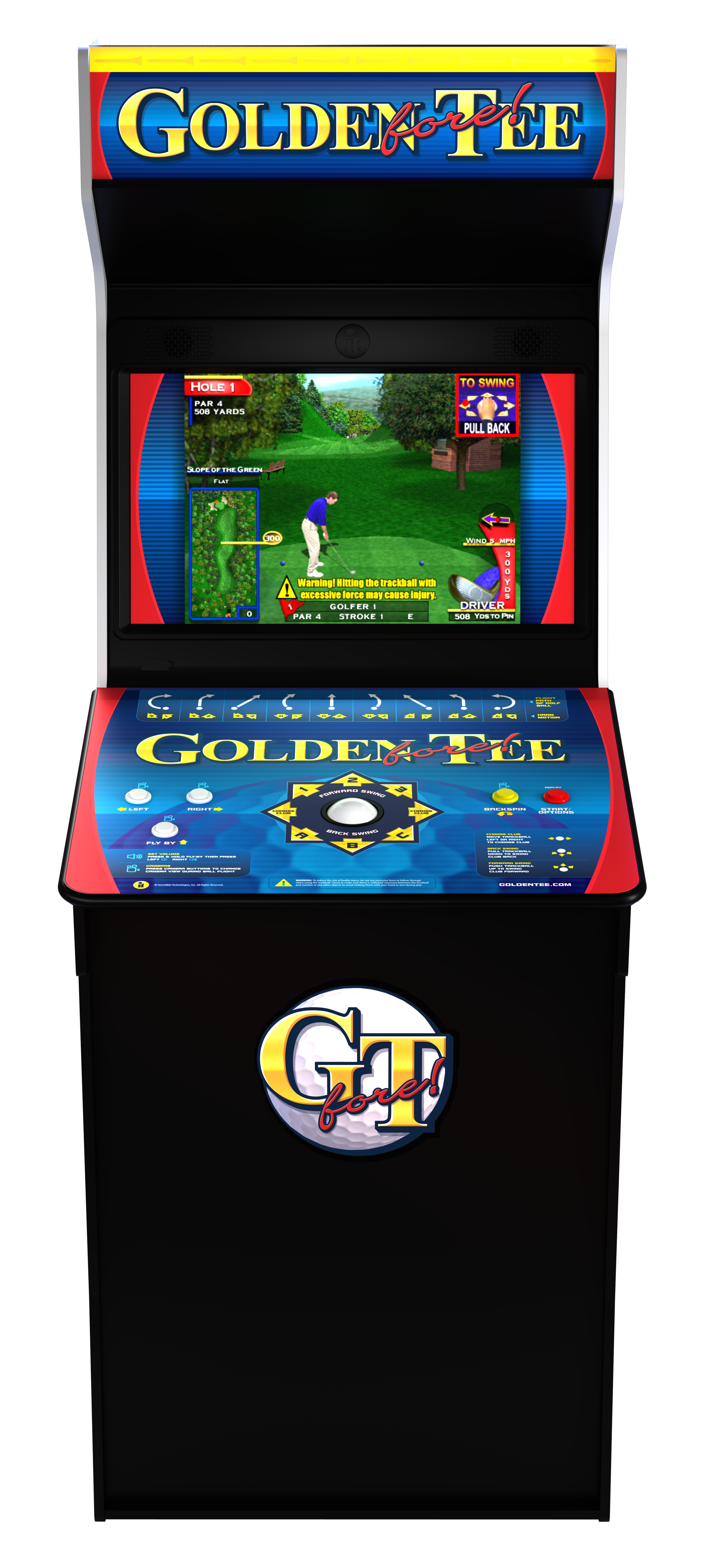 Golden Tee Fore! Remastered Edition Cabinet