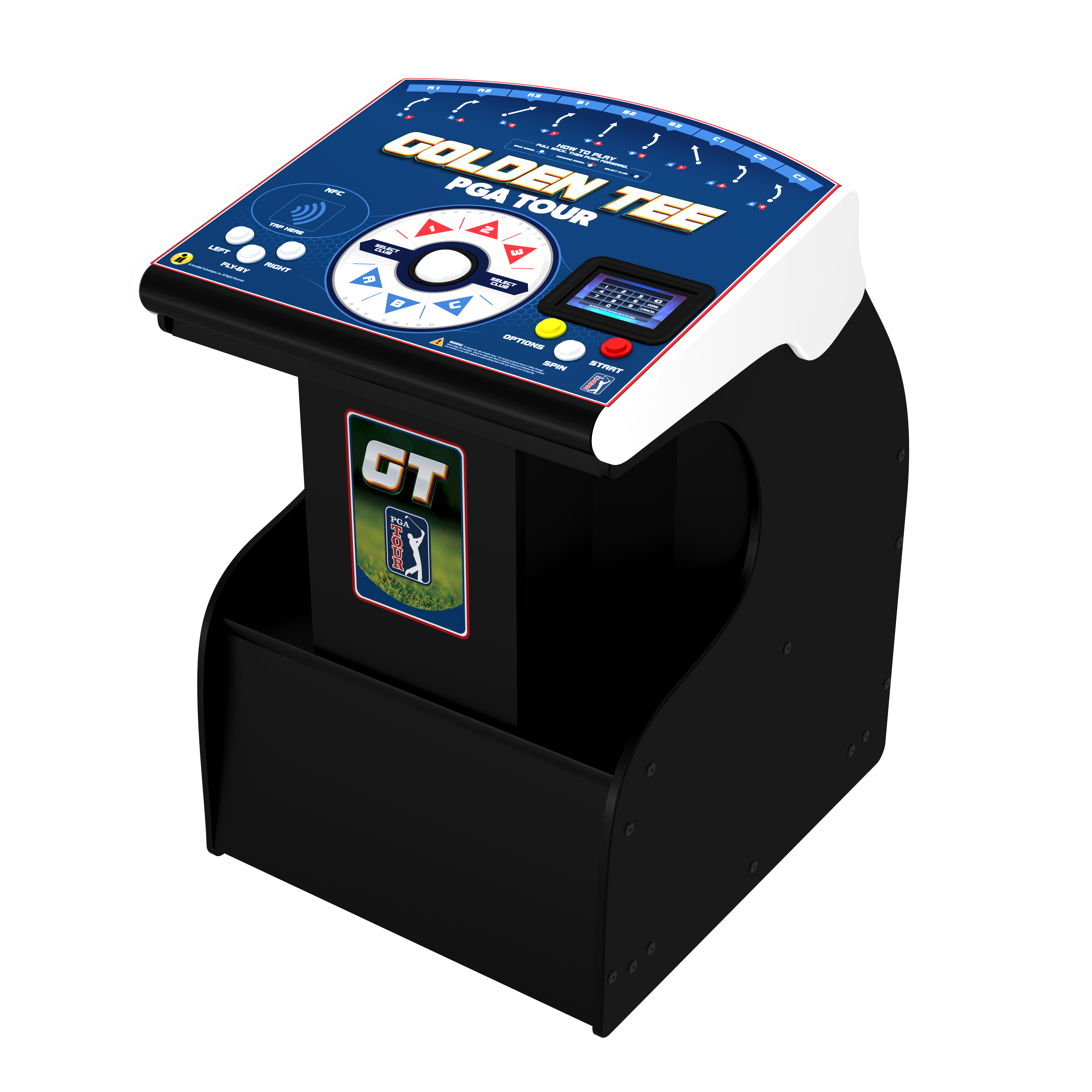 Golden Tee PGA TOUR Showpiece Pro Cabinet