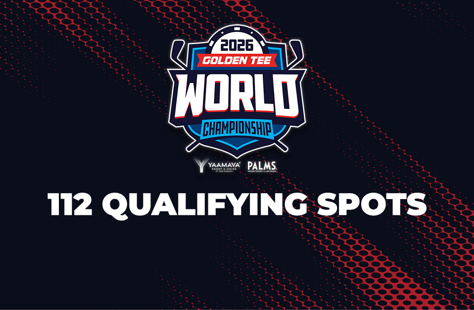 <h1>GT Worlds '26 - 112 Spots</h1><p>112 spots will be open for the 2026 Golden Tee World Championship!</p> Marquee 2