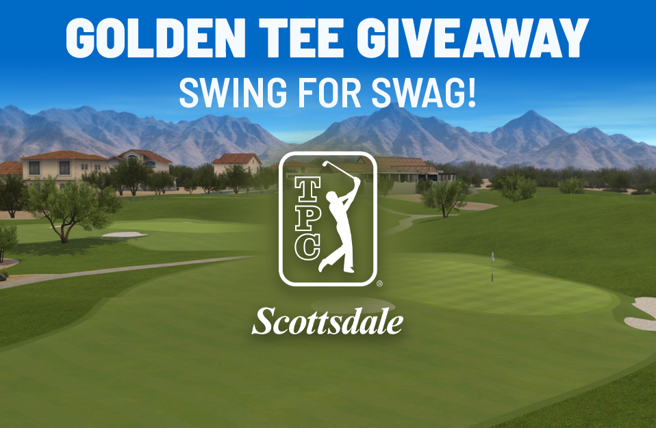 <h1>Swing for Swag at TPC Scottsdale!</h1><p>Hit a HIO at the home of Waste Management Open to enter!</p> Marquee 1