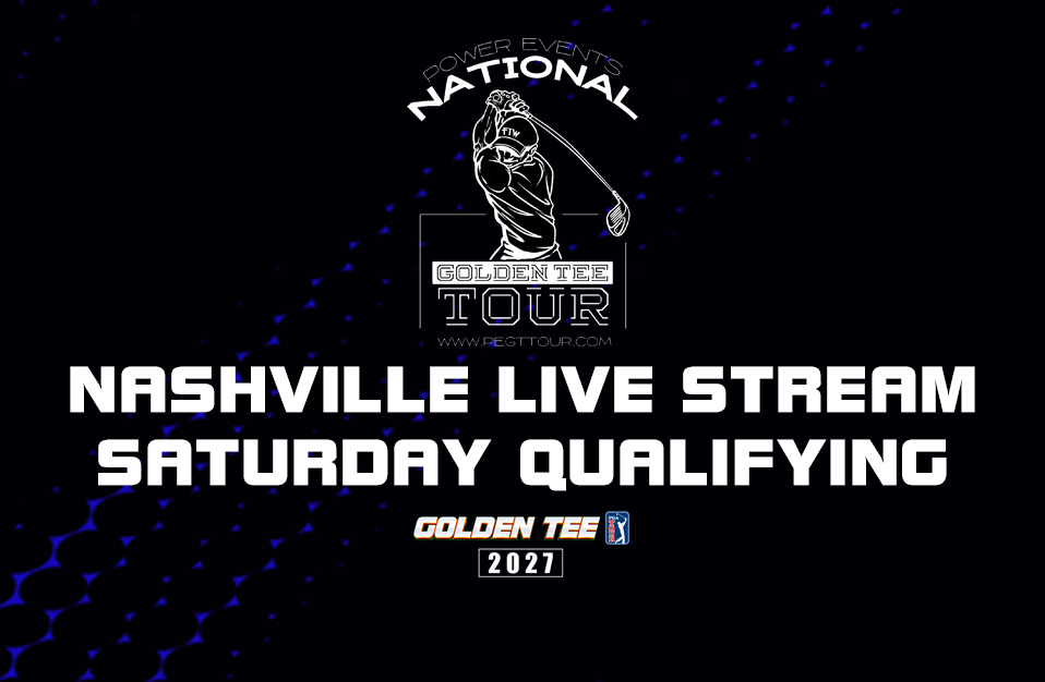 <h1>Music City Open Qualifying Live Stream! </h1><p>Watch the Nashville Golden Tee tournament live!</p> Marquee 0