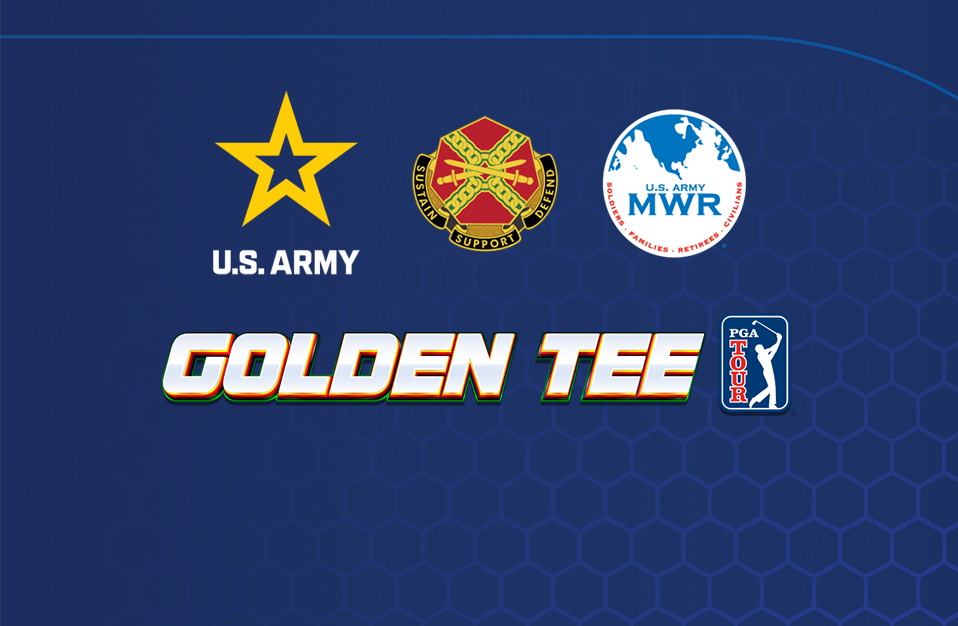 <h1>Golden Tee Partners With Army</h1><p>Fort Sill, Oklahoma and Fort Rucker, Alabama become the first Army installations to receive Golden Tee PGA TOUR Home Edition games.</p> Marquee 0