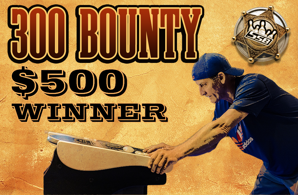 <h1>SQUIRMDOG!. is the FIRST 300 Bounty Winner!</h1><p>Congratulations Norman Crawford on being the first to win the $500 300 Bounty!</p> Marquee 1