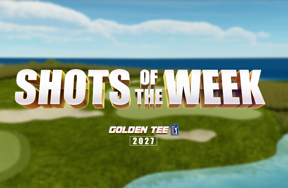 <h1>Golden Tee PGA TOUR SOTW - 10/16/26</h1><p>The best shots in the past week</p> Marquee 3