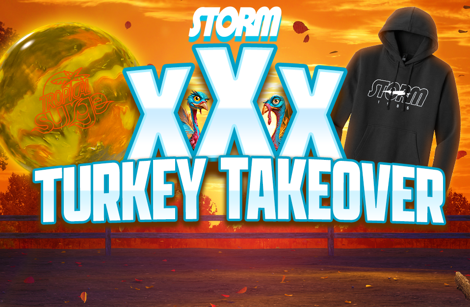 <h1>November STORM: Turkey Takeover</h1><p>It's a little on the nose, we know... but how could it be anything else? Score the most turkeys this month and win swag, gift cards or a brand new ball from STORM- you'll be thankful you did. </p> Marquee 3
