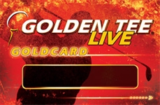 Golden tee live player gold card
