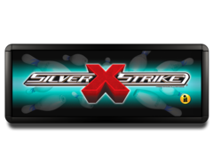 Lighted Silver Strike X Marquee